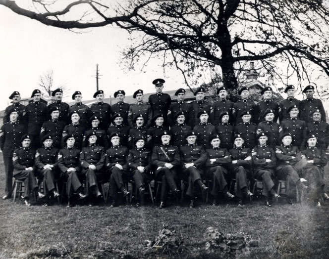 WOs and Sgts of the Fourth in Catterick in 1934