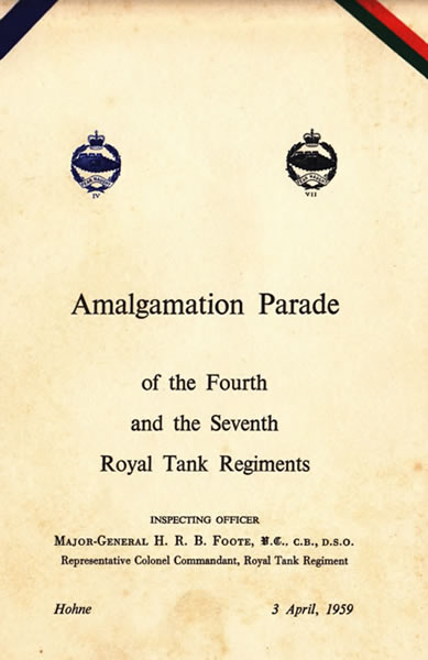 Amalgamation Parade