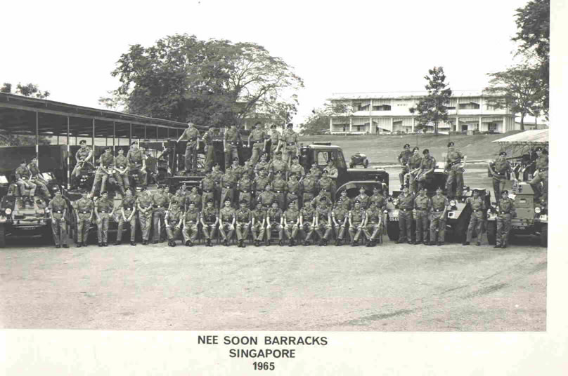 B Sqn based in Singapore with troops in Brunei and Sabah